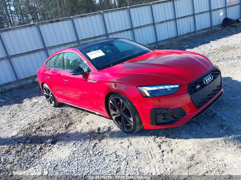 2021 AUDI S5 SPORTBACK PREMIUM PLUS TFSI QUATTRO TIPTRONIC
